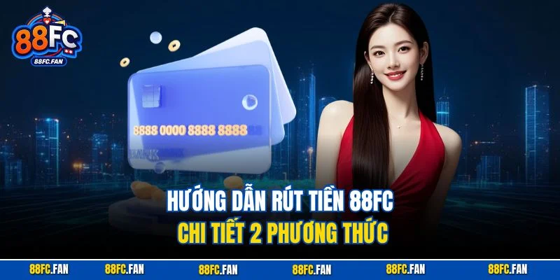 Hướng dẫn rút tiền 88FC chi tiết 2 phương thức